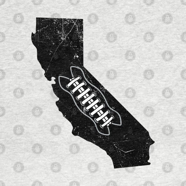 California Football, Retro - Silver by KFig21